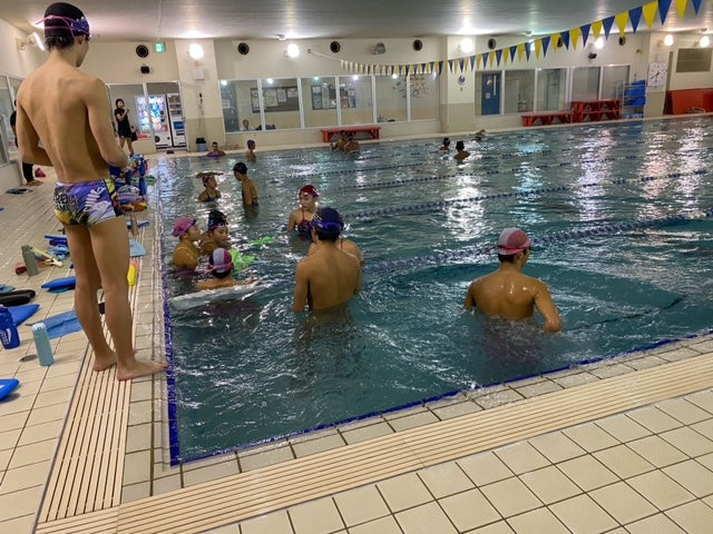 須磨学園高校試泳会!